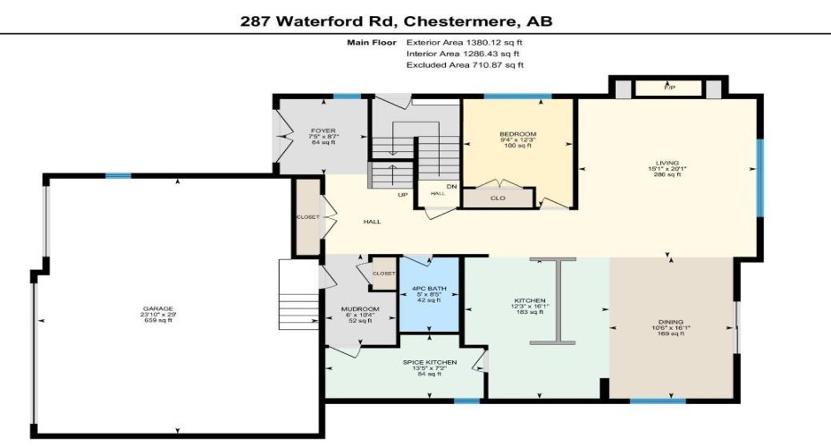 287 waterford Road, Chestermere, Alberta T1X 3B3, 5 Bedrooms Bedrooms, ,4 BathroomsBathrooms,Residential,For Sale,waterford,A2328582