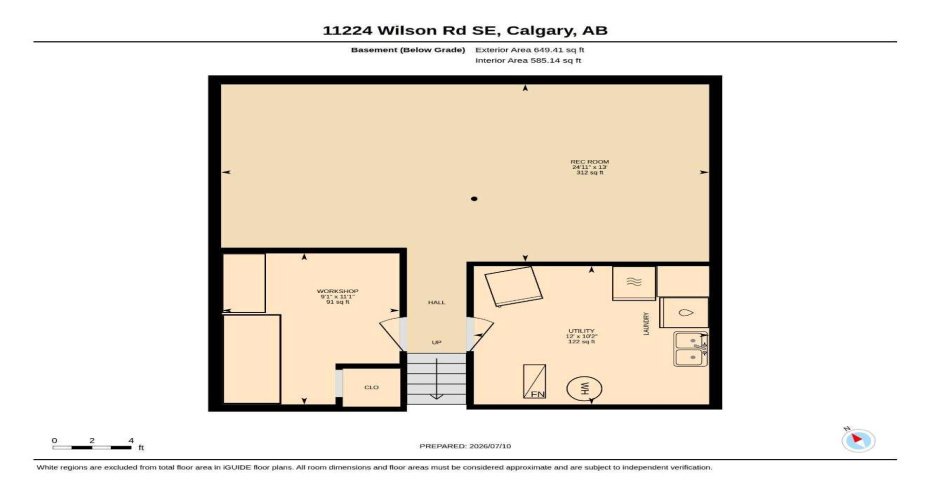 Basement Floorplan