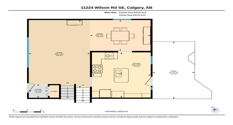 Main Level Floor Plan