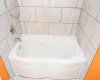 New tub and tiles