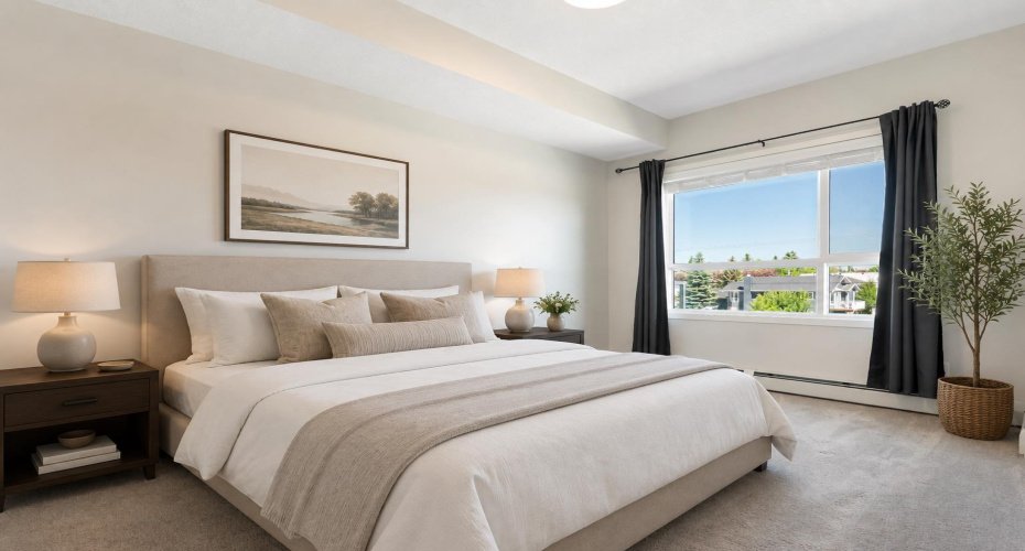 Primary Bedroom - Virtually Staged