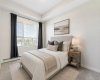 Bedroom #2 - Virtually Staged