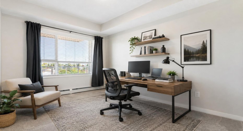 Home Office/Bedroom #2 - Virtually Staged