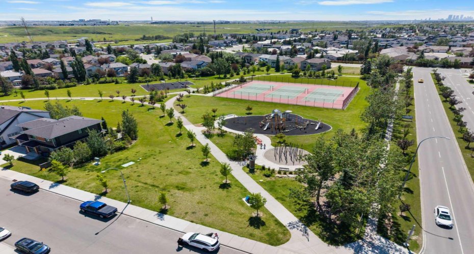 w/ courts and a playground