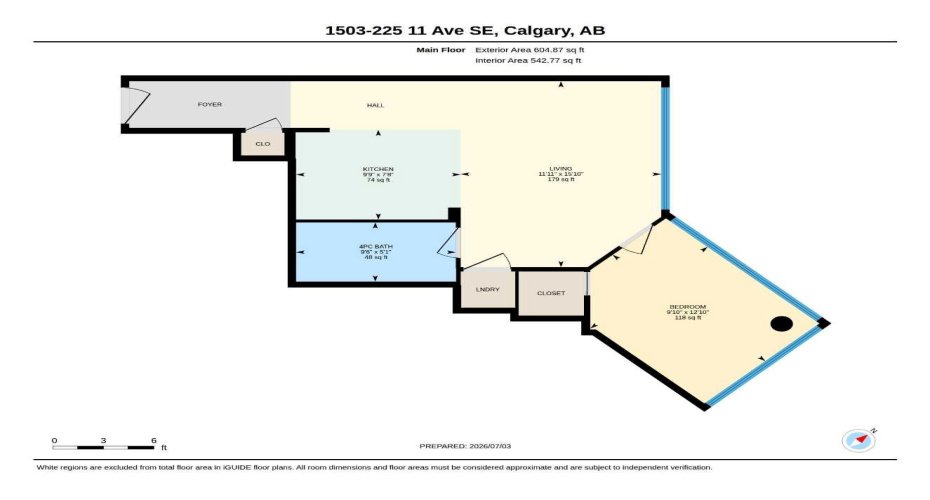 225 11 Avenue, Calgary, Alberta T2G 0G3, 1 Bedroom Bedrooms, ,1 BathroomBathrooms,Residential,For Sale,11,A2328985