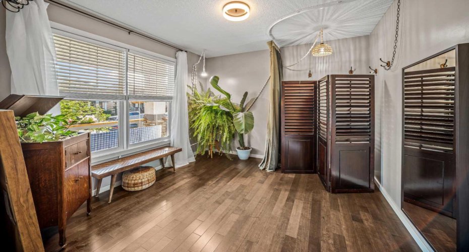 The flexible front room can adapt as an office, formal dining room, playroom or studio.