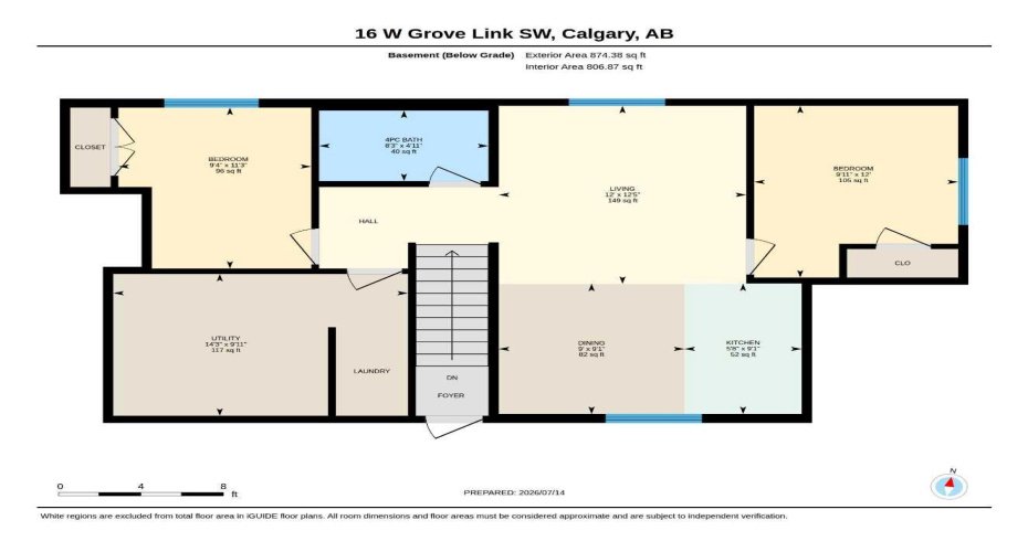 16 West Grove Link, Calgary, Alberta T3H 6E3, 7 Bedrooms Bedrooms, ,4 BathroomsBathrooms,Residential,For Sale,West Grove,A2329009