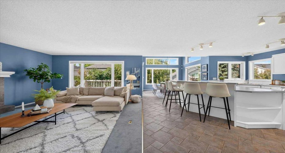 Bright welcoming living area