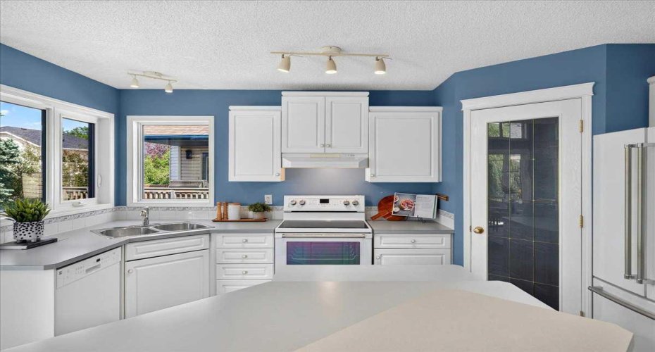 Sunny kitchen