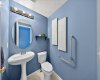 Main floor 2-piece bathroom