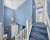Open-to-above foyer