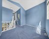 Bonus room with vaulted veiling