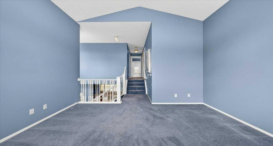 Bonus room with vaulted veiling