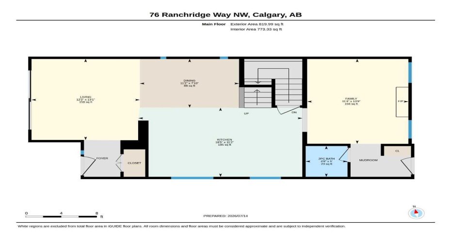 76 Ranchridge Way, Calgary, Alberta T3G 1Z9, 4 Bedrooms Bedrooms, ,4 BathroomsBathrooms,Residential,For Sale,Ranchridge,A2329113
