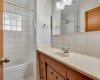 main floor upgraded bathroom