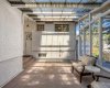 sun room to basement and to the private backyard