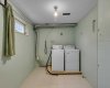 full set of washer and dryer and lots of room for storage