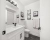 Lower level 4 pc bathroom