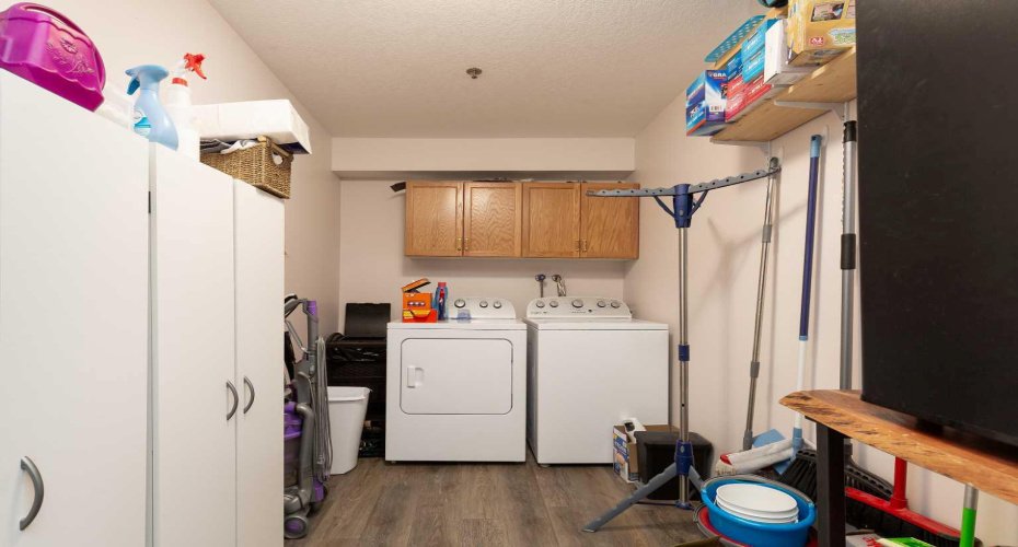 Laundry and storage