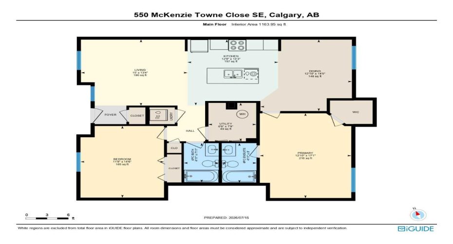 550 Mckenzie Towne Close, Calgary, Alberta T2Z 1A8, 2 Bedrooms Bedrooms, ,2 BathroomsBathrooms,Residential,For Sale,Mckenzie Towne,A2329307