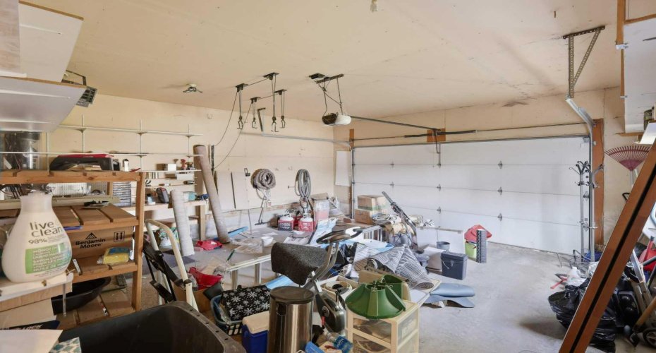 Attached garage