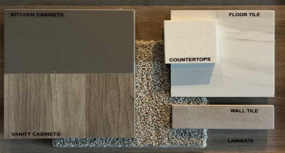 Interior Selections • Rye Colour Palette • 32 Heritage Ridge