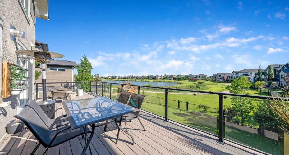 Beautiful views from composite deck