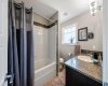 Full bathroom with access to Bedroom 4 or bonus area