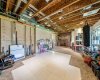 Lower level drywalled