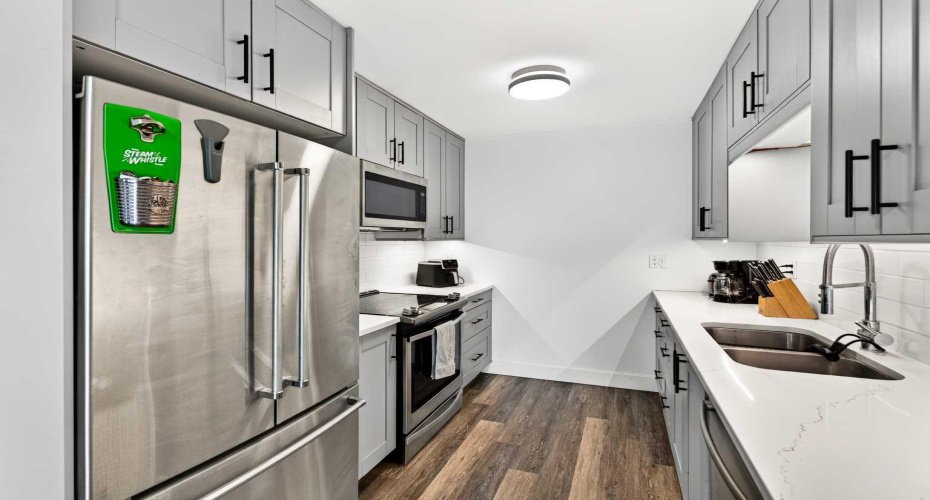 Stainless steel appliances