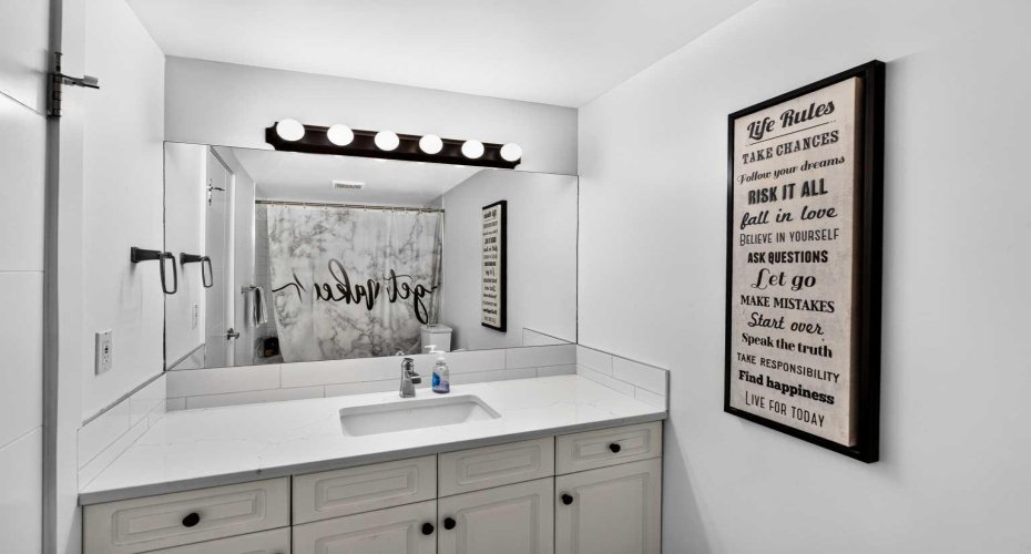 Second full bathroom