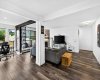 Open concept layout