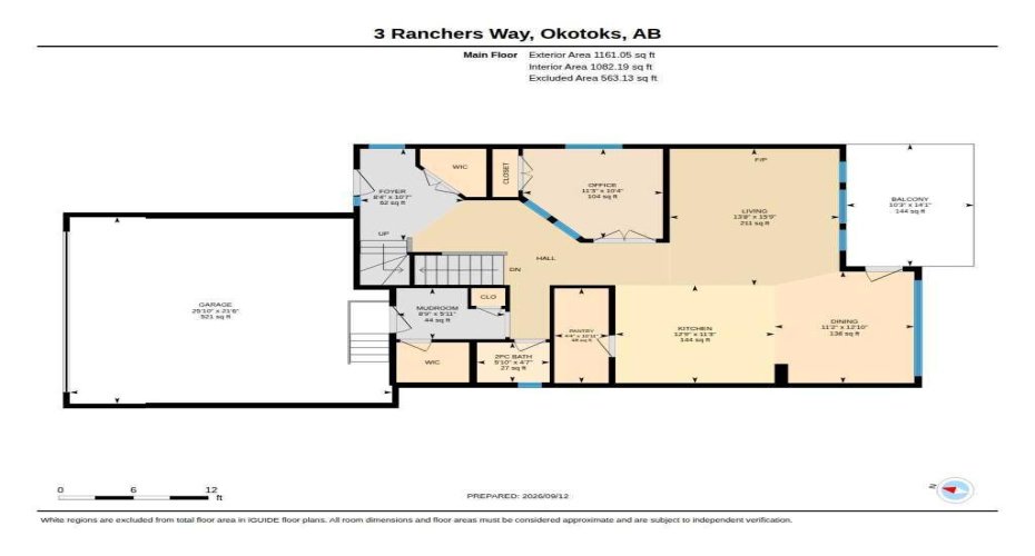 3 Ranchers Way, Okotoks, Alberta T1S 0P3, 4 Bedroom Bedrooms, 0 ,3 BathroomBathrooms,Residential,For Sale,Ranchers,0,A2344142