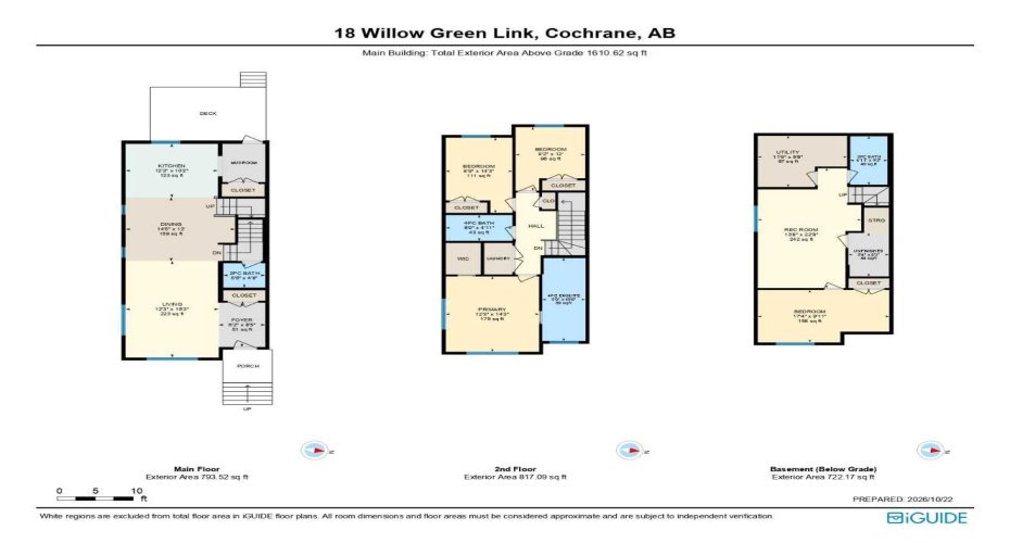 18 Willow Green Link, Cochrane, Alberta T4C2S8, 4 Bedroom Bedrooms, 0 ,4 BathroomBathrooms,Residential,For Sale,Willow Green,0,A2353128