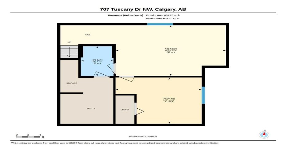 707 Tuscany Drive, Calgary, Alberta T3L 3A7, 4 Bedroom Bedrooms, 0 ,4 BathroomBathrooms,Residential,For Sale,Tuscany,0,A2354222