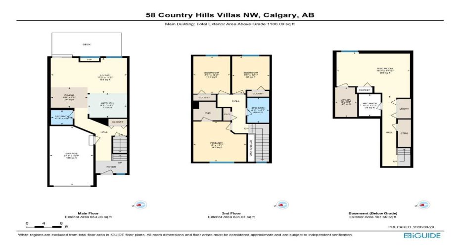 58 Country Hills Villas, Calgary, Alberta T3K 4S8, 3 Bedroom Bedrooms, 0 ,3 BathroomBathrooms,Residential,For Sale,Country Hills,0,A2354899