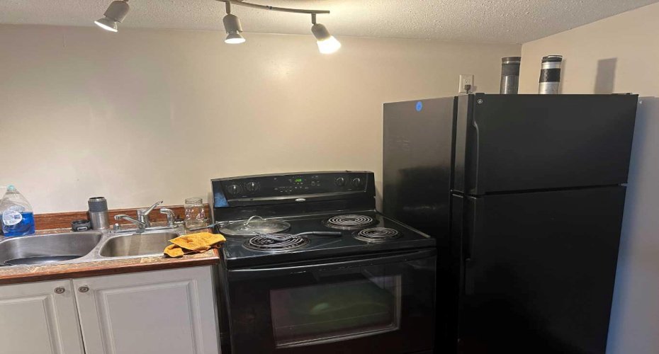 kitchen in upstairs apartment