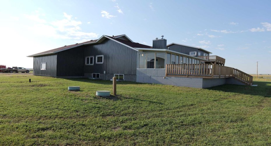 Whole exterior of home has been sided in metal (gun metal grey)