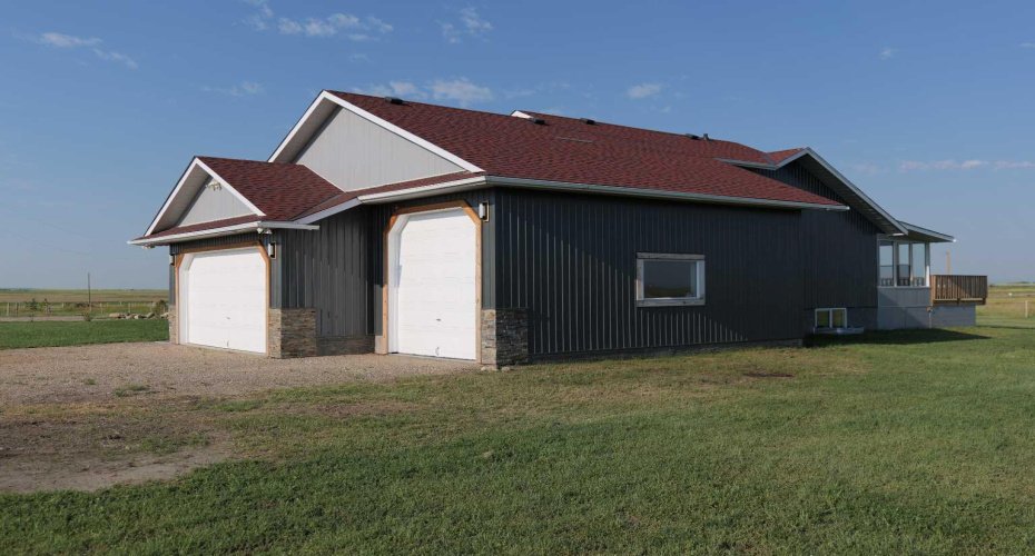 This garage is just shy of 800 Sq Ft.  Fully insulated dry-walled and painted. Electrical is all in place. Over-sized doors.