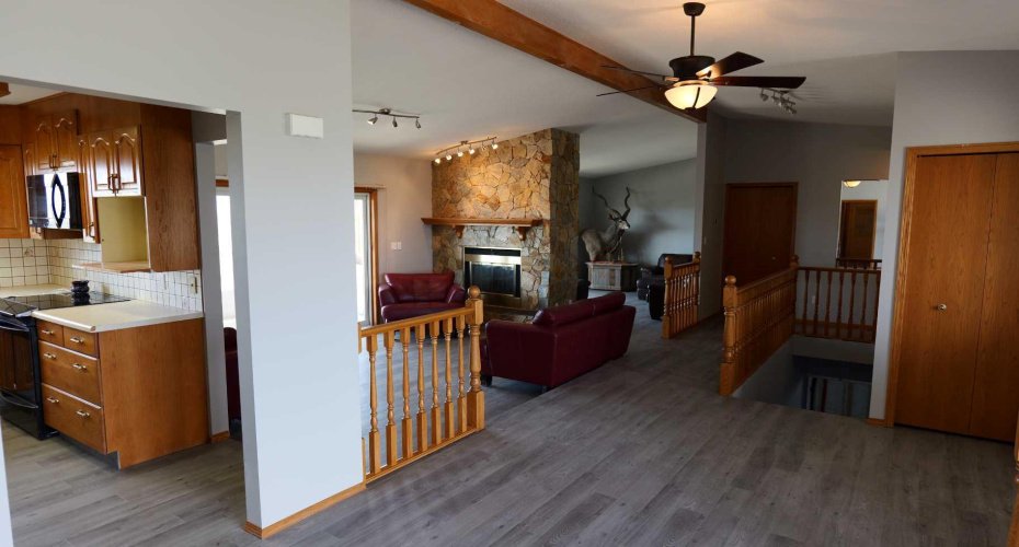 View from dining room