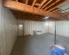 basement and walkout to garage