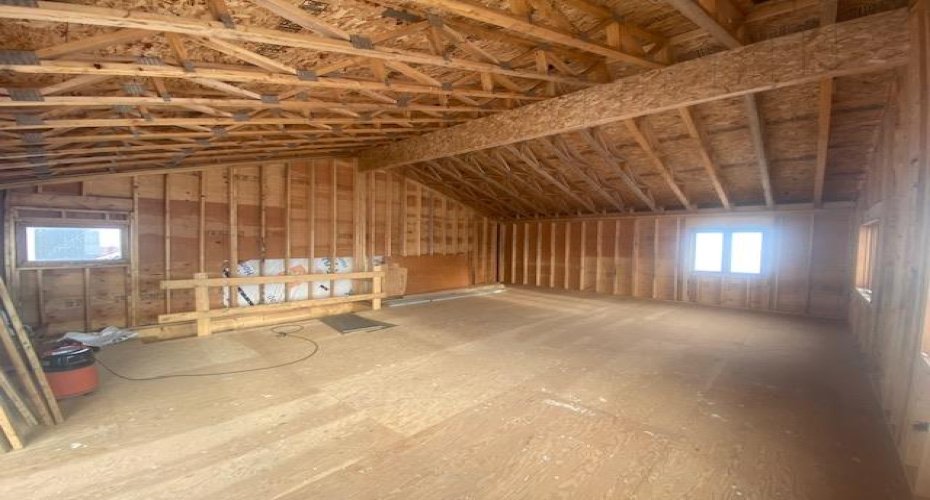 Space above garage