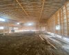 Main bottom level of shop,18 feet high