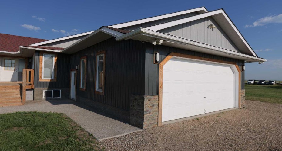 All the gables have been done in smart panels. Led lights through out exterior of the house.