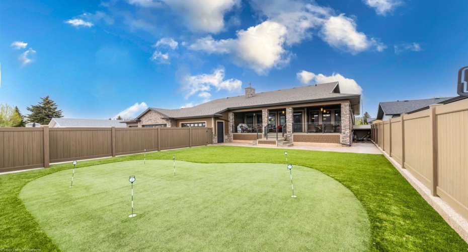 Back Yard Putting Green