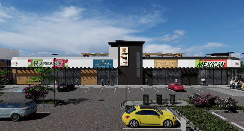 Belvedere Market looking from North