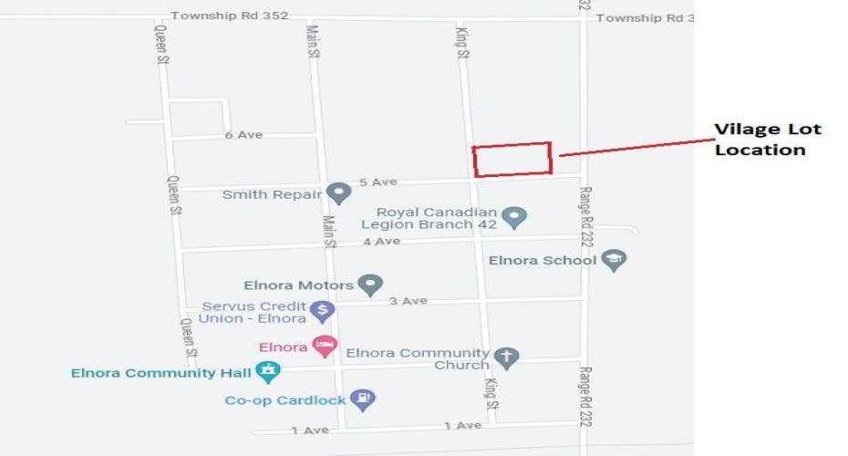 602, 606, 610, 614, 618 5 Avenue, Elnora, Alberta T0M 0Y0, ,Land,For Sale,5,A2161795