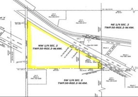 Lot 1 Block 3 & PT NW 2-50-2-W4, Rural Vermilion River, County of, Alberta T0B 0L0, ,Commercial,For Sale,PT NW 2-50-2-W4,A2177275