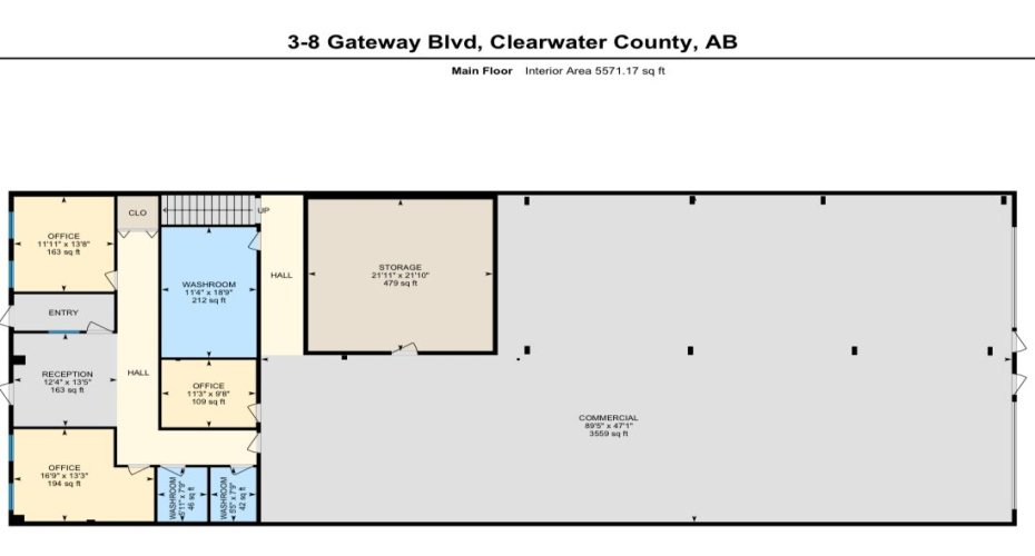 8 Gateway Boulevard, Rural Clearwater County, Alberta T4T 2A3, ,Commercial,For Sale,Gateway,A2181202
