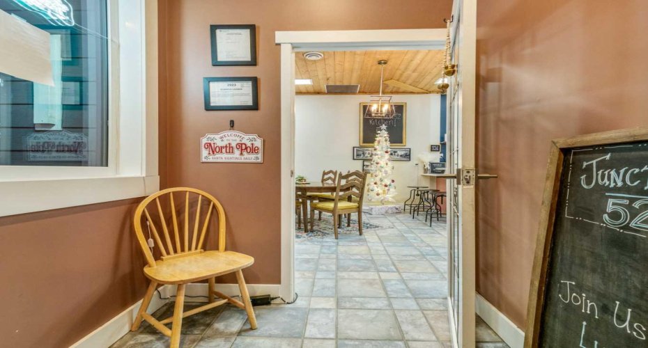 B- entry into leased space